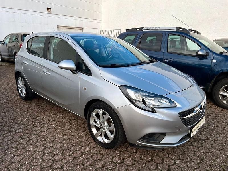 Silber metallic Gebraucht 2015 Opel Corsa Limousine | 10.490 € (Fairer Preis) - Bild 1/4