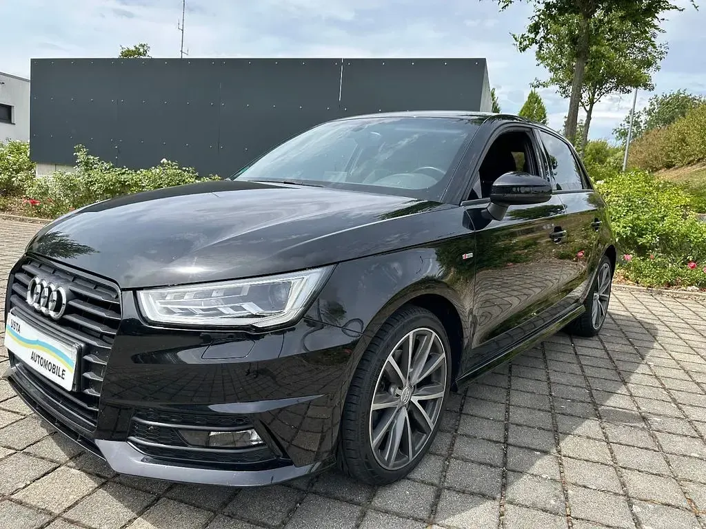 Gebraucht Audi A1 Sportback S-Line 125 PS (91 kW) 2017 Schwarz Kleinwagen