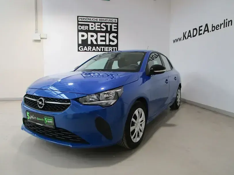 Gebraucht Opel Corsa 101 PS (74 kW) 2022 Perl blau/voltaik blau (metallic) Kleinwagen