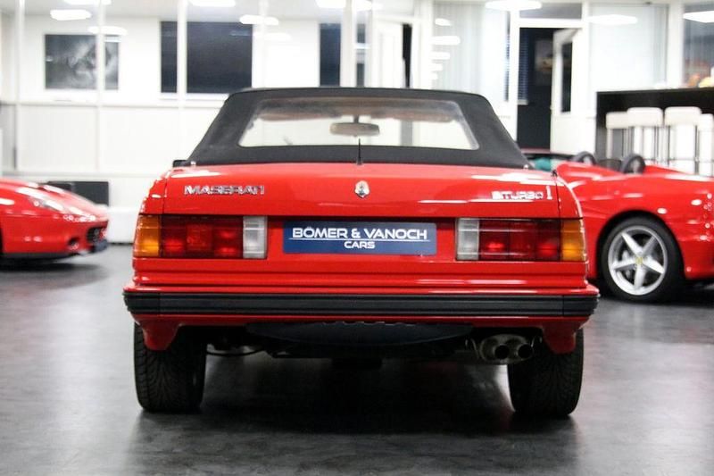 Gebraucht Maserati Biturbo 188 PS (138 kW) 1988 Rot Cabrio
