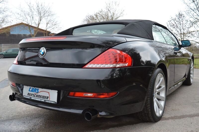 Gebraucht BMW 630 Cabriolet Performance 272 PS (200 kW) 2008 Schwarz Cabrio
