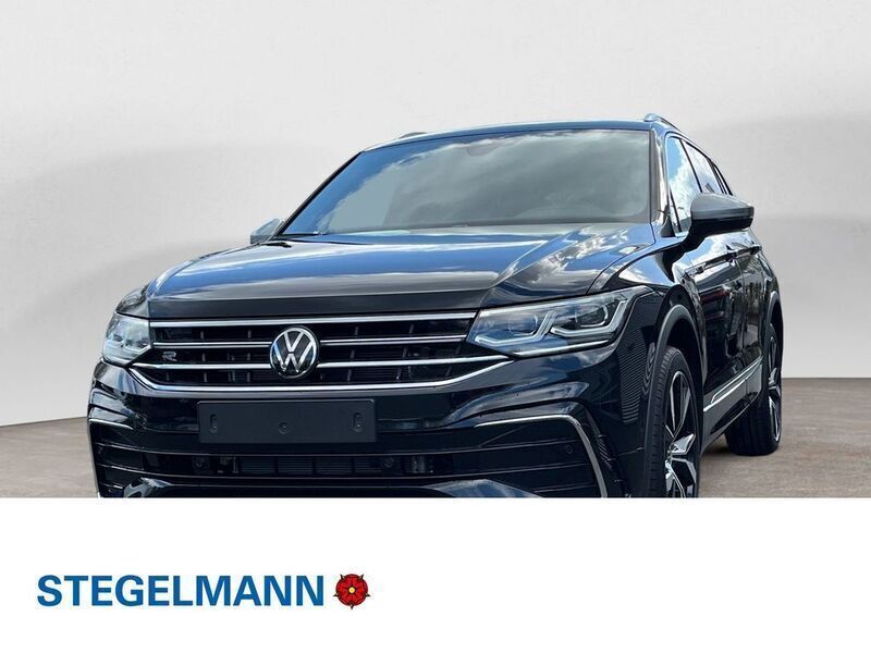 Deep black perleffekt Neu 2025 VW Tiguan Allspace R-line SUV | 49.830 € (Guter Preis) - Bild 1/4