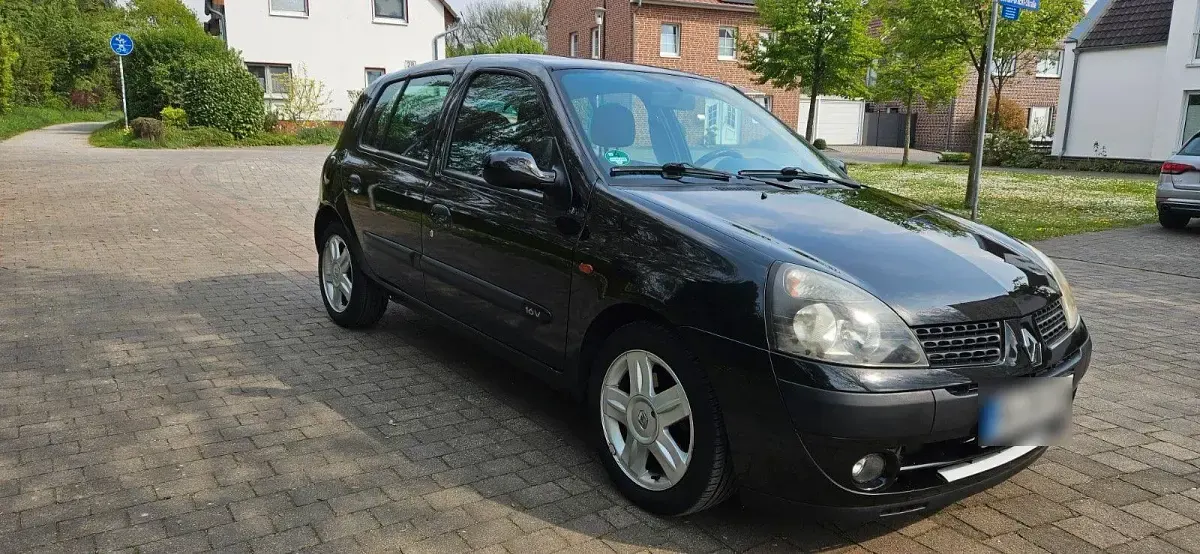 Gebraucht Renault Clio II Extreme 75 PS (55 kW) 2003 Schwarz Limousine