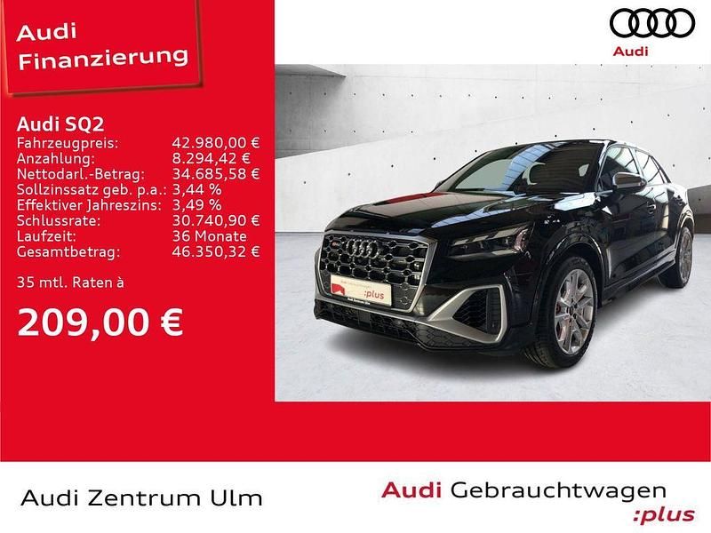 0e mythosschwarz metallic (metallic) Gebraucht 2024 Audi SQ2 Sport SUV | 42.980 € (Etwas zu teuer) - Bild 1/4