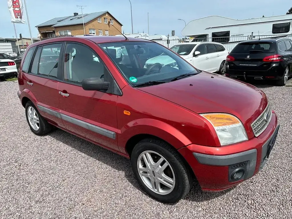 Gebraucht Ford Fusion Fun X 80 PS (58 kW) 2007 Rot Kleinwagen