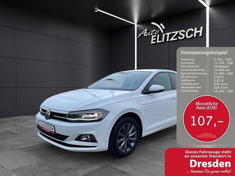 Weiß Gebraucht 2022 VW Polo Highline Limousine | 19.270 € (Fairer Preis) - Bild 1/4