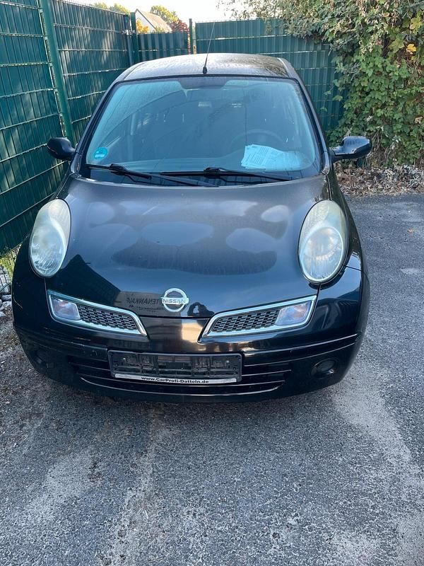 Schwarz Gebraucht 2008 Nissan Micra Kleinwagen | 900 € (Guter Preis) - Bild 1/4