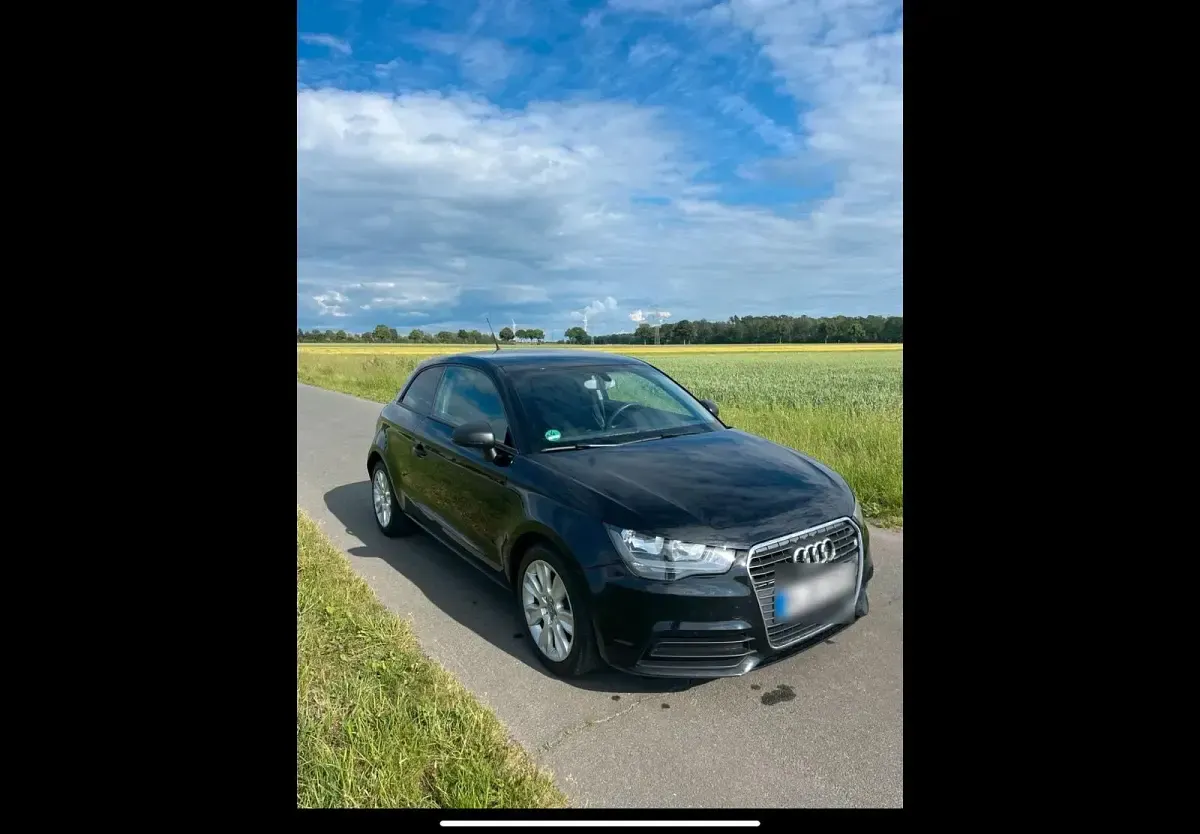 Gebraucht Audi A1 86 PS (63 kW) 2010 Schwarz Kleinwagen