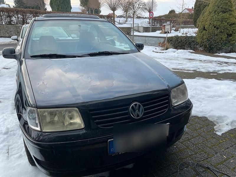 Gebraucht VW Polo 60 PS (44 kW) 2000 Schwarz Kleinwagen