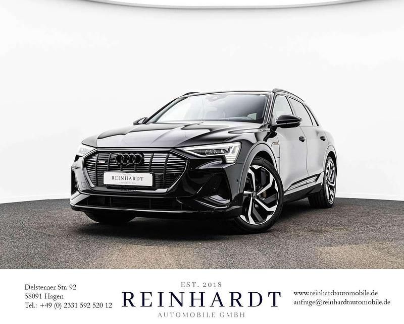 Mythosschwarz metallic Gebraucht 2022 Audi e-tron S-Line SUV | 38.875 € (Fairer Preis) - Bild 1/1