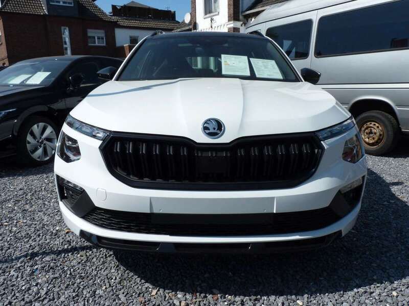 Neu Skoda Kamiq Monte Carlo 150 PS (110 kW) 2025 Moonweiss metallic SUV
