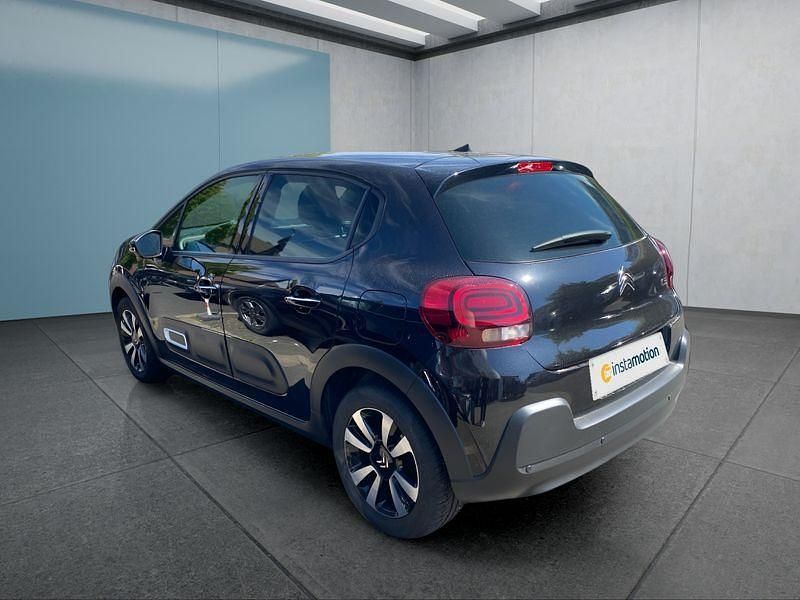 Usado Citroën C3 PureTech 82 CV (60 kW) 2023 Negro Utilitario