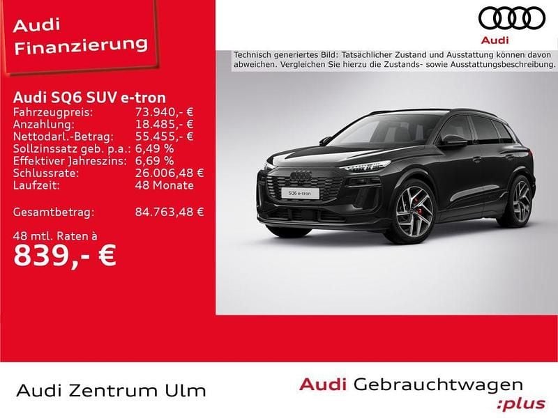 Gebraucht Audi e-tron 359 kW (489 PS) 2024 Mythosschwarz metallic (metallic) SUV