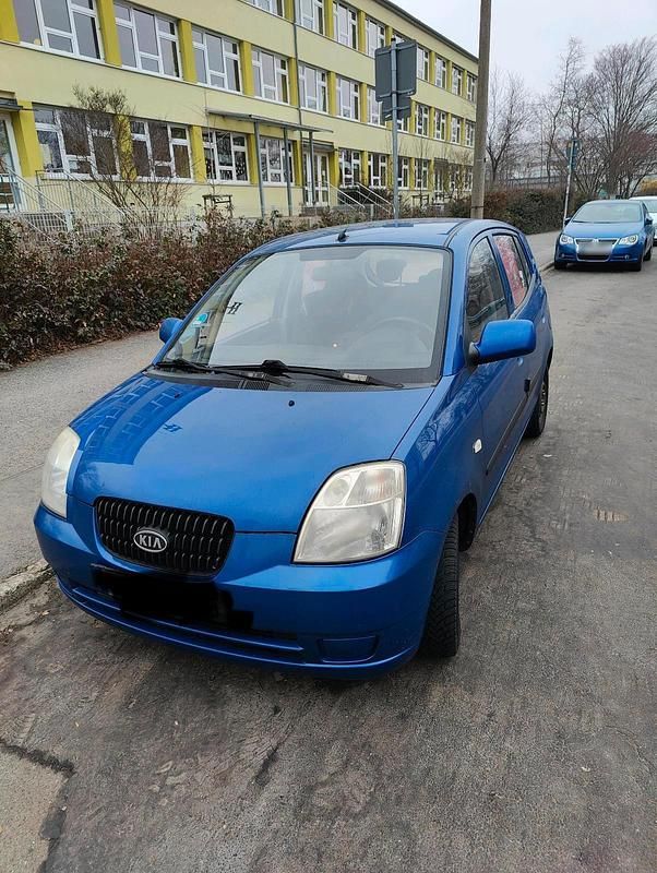 Gebraucht Kia Picanto 65 PS (47 kW) 2005 Blau Kleinwagen