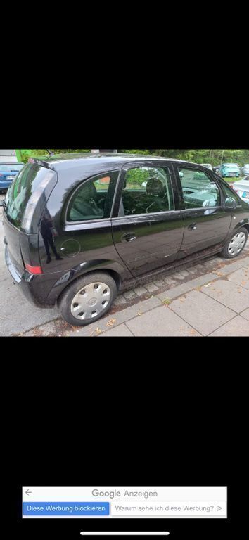 Schwarz Gebraucht 2006 Opel Meriva Van / Kleinbus | 800 € (Fairer Preis) - Bild 1/4