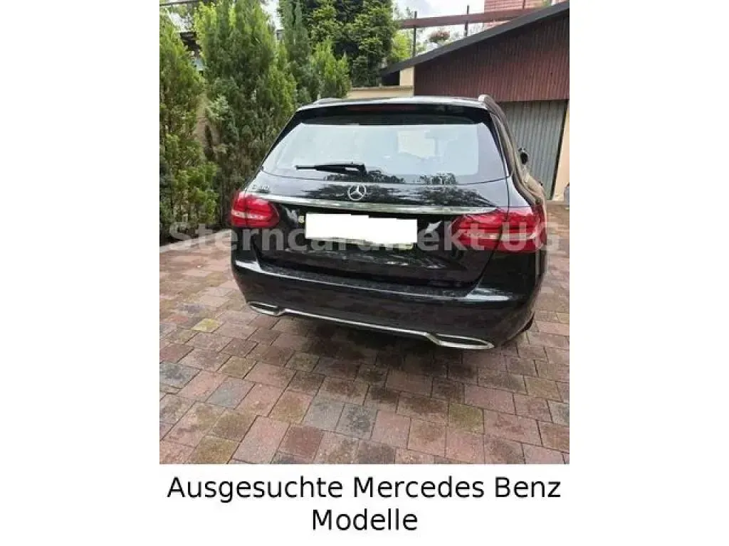 Gebraucht Mercedes C180 Exclusive 156 PS (114 kW) 2016 Obsidianschwarz (metallic) Kombi