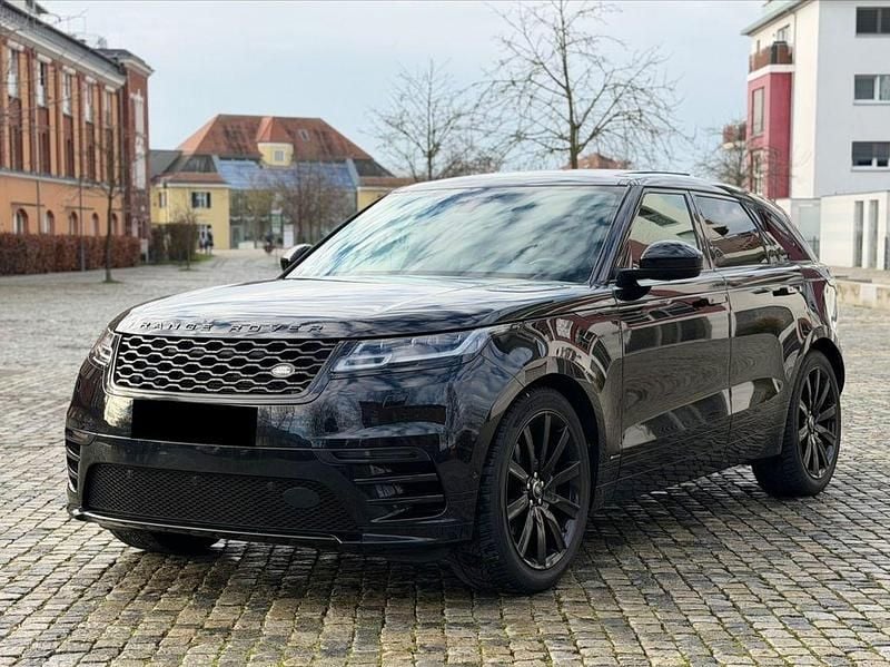 Schwarz Gebraucht 2019 Land Rover Range Rover Velar R-Dynamic SUV | 22.800 € (Superpreis) - Bild 1/4