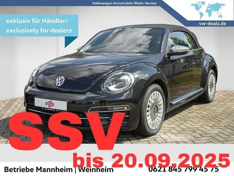 Schwarz Gebraucht 2018 VW Beetle Design Cabrio | 16.900 € (Superpreis) - Bild 1/3
