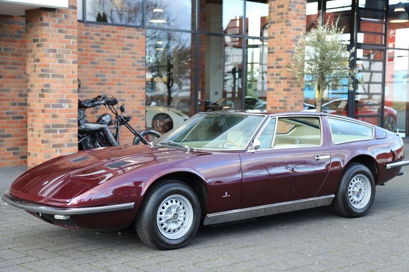 Bordeaux rot Gebraucht 1970 Maserati Indy Coupé | 79.000 € - Bild 1/4