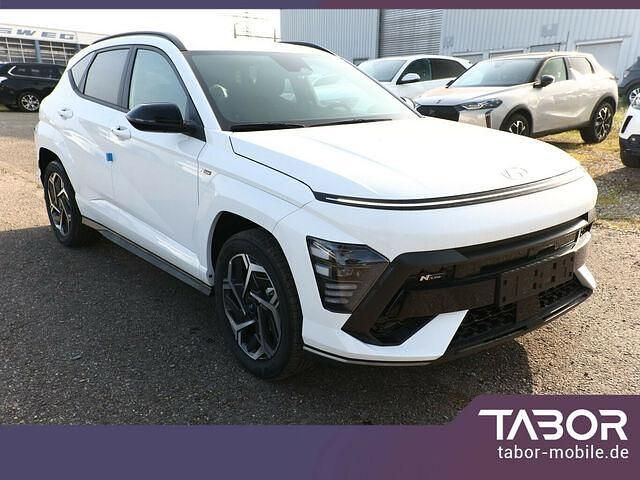 Gebraucht Hyundai Kona N Line 129 PS (94 kW) 2024 Atlas white SUV