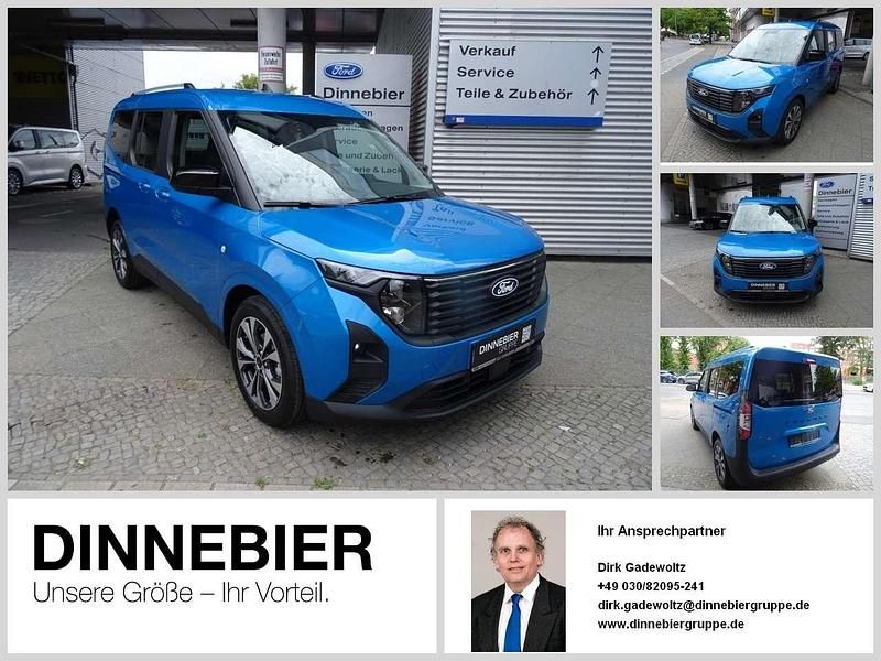 Digital aqua blue met Neu 2025 Ford Tourneo Titanium Kombi | 28.488 € (Fairer Preis) - Bild 1/2