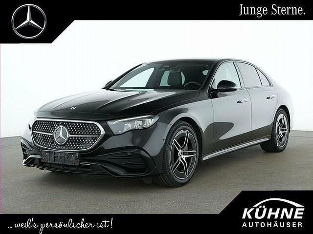 Schwarz, Gebraucht 2024 Mercedes E200 AMG Limousine | 48.850 € (Guter Preis) - Bild 1/2