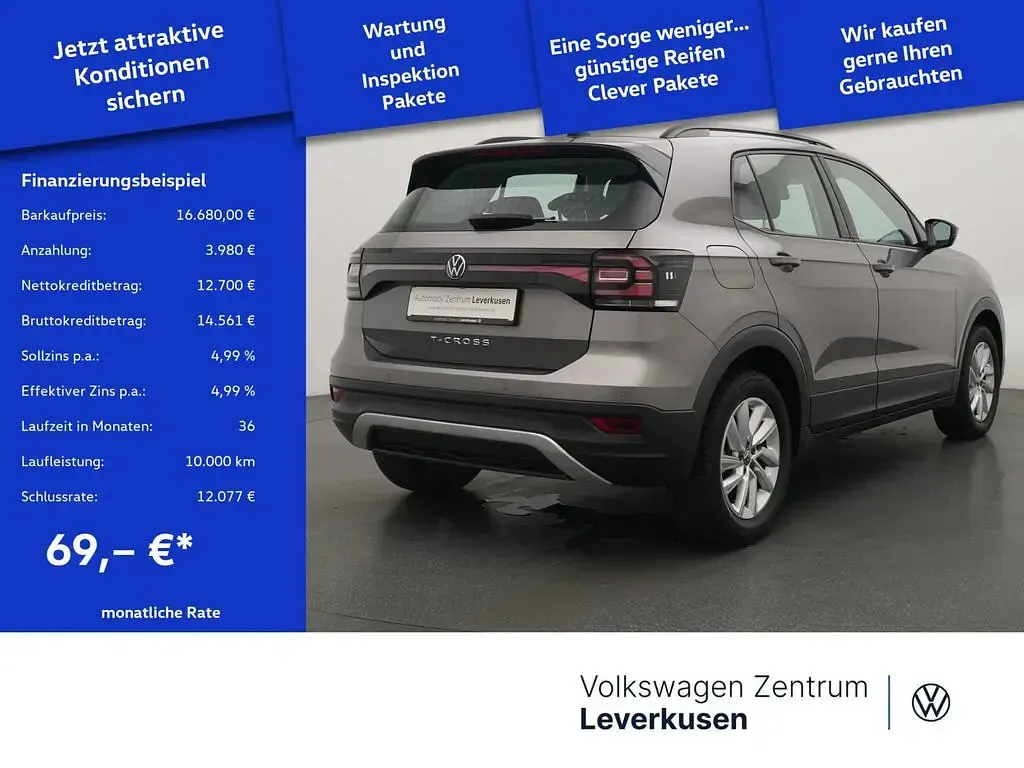 Gebraucht VW T-Cross Life 116 PS (85 kW) 2020 Schwarz SUV