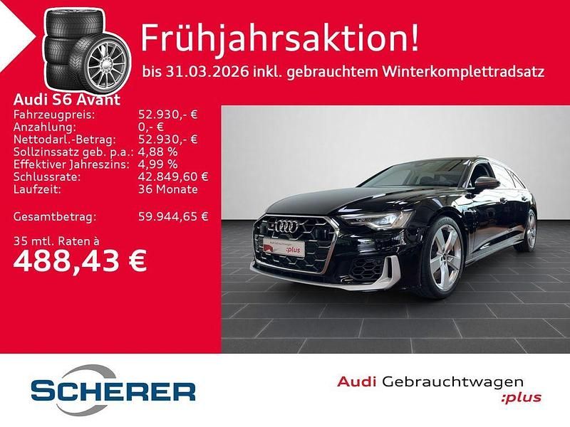 Gebraucht Audi S6 Ambiente 344 PS (253 kW) 2024 Brillantschwarz Kombi
