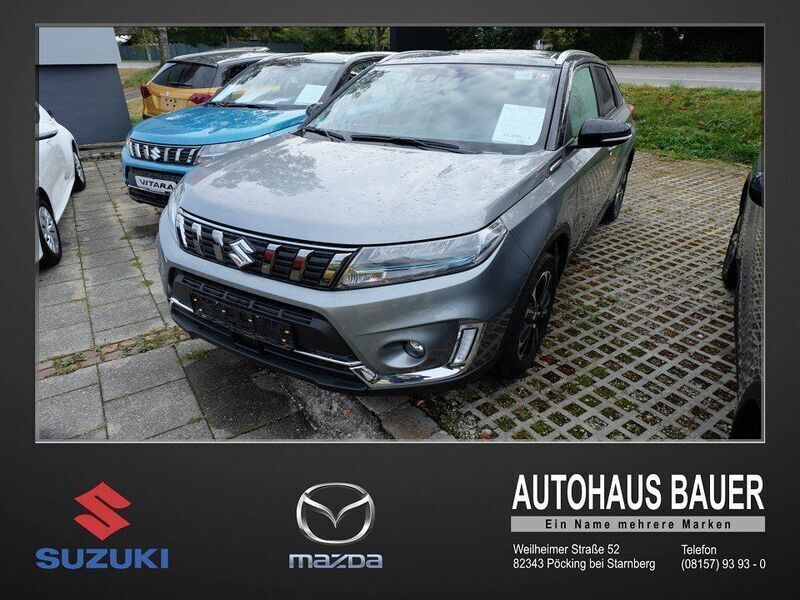 Galactic gray/cosmic black pea Gebraucht 2021 Suzuki Vitara Comfort+ SUV | 18.900 € (Etwas zu teuer) - Bild 1/4