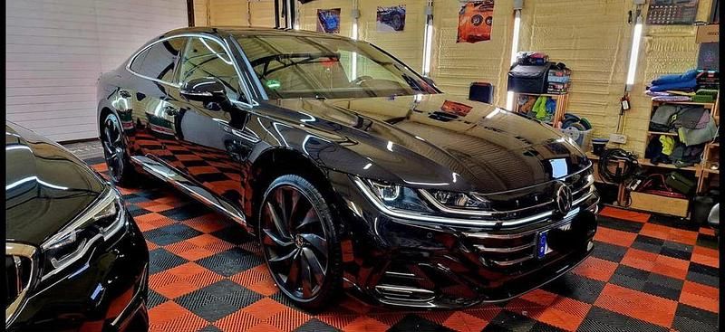 Schwarz Gebraucht 2021 VW Arteon R-line Limousine | 31.900 € (Fairer Preis) - Bild 1/4