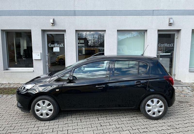 Gebraucht Opel Corsa 90 PS (66 kW) 2018 Schwarz Kleinwagen