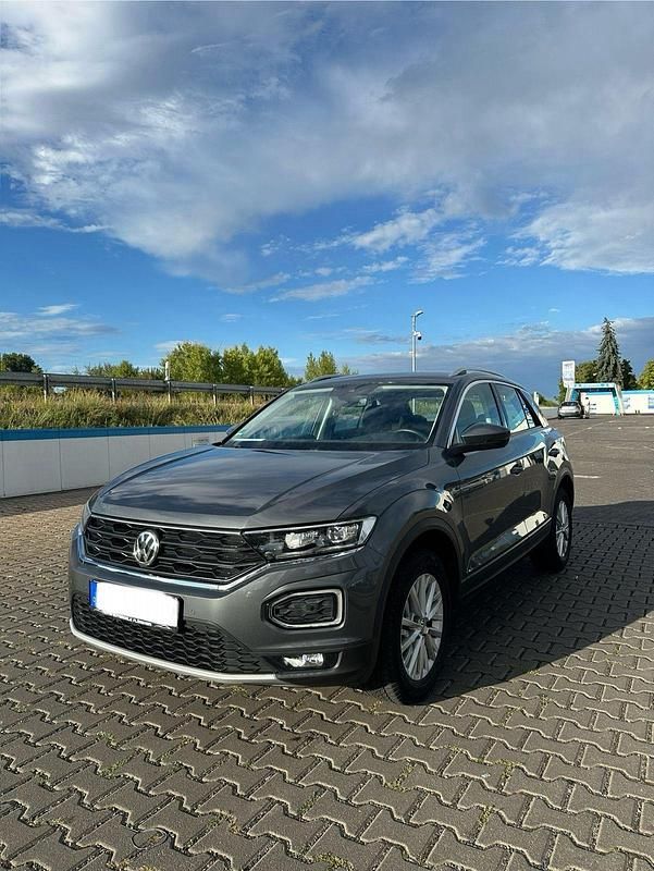 Grau Gebraucht 2020 VW T-Roc SUV | 15.400 € (Fairer Preis) - Bild 1/4