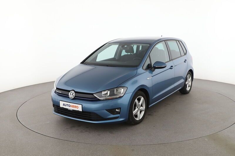 Blau Gebraucht 2016 VW Golf Sportsvan Comfortline Van / Kleinbus | 11.950 € (Fairer Preis) - Bild 1/4