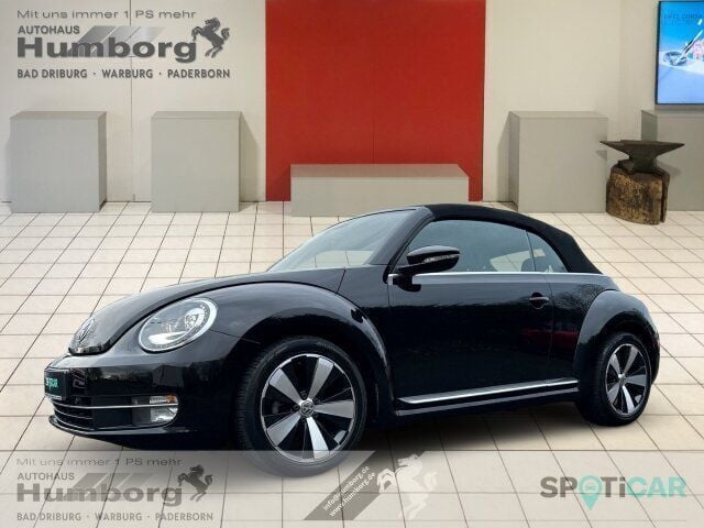Gebraucht VW Beetle Cabriolet Design 150 PS (110 kW) 2016 Schwarz Cabrio