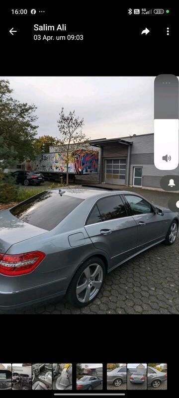 Grau Gebraucht 2011 Mercedes E350 Limousine | 11.000 € (Fairer Preis) - Bild 1/4