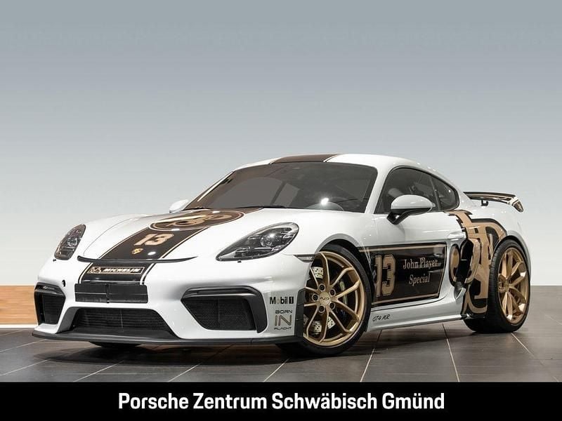 Weiß Gebraucht 2020 Porsche 718 Cayman GT4 Coupé | 107.880 € (Fairer Preis) - Bild 1/4