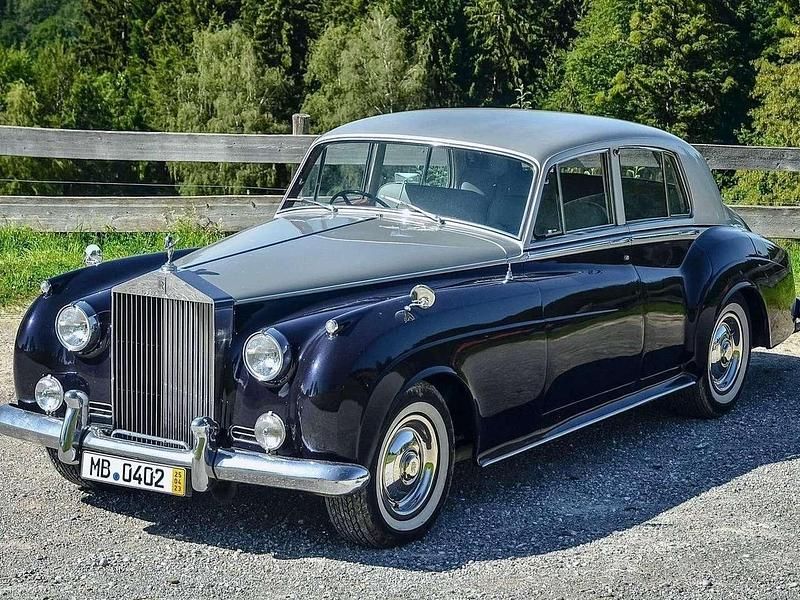 Blau Gebraucht 1961 Rolls Royce Silver Cloud Limousine | 35.450 € - Bild 1/4