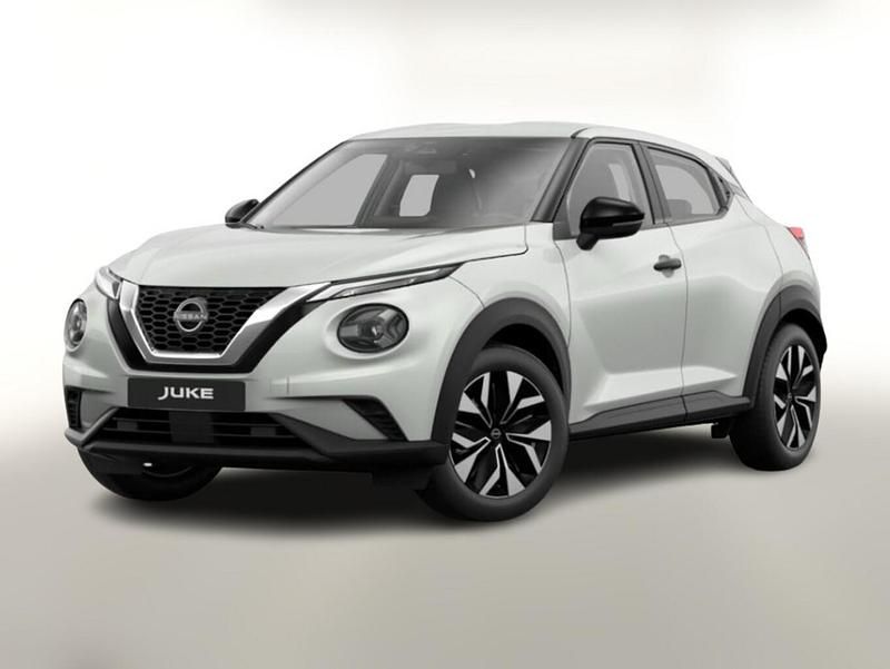 Pearl white Neu 2025 Nissan Juke Acenta SUV | 20.959 € (Superpreis) - Bild 1/3