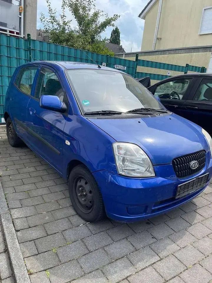 Gebraucht Kia Picanto LX 65 PS (47 kW) 2007 Blau Kleinwagen