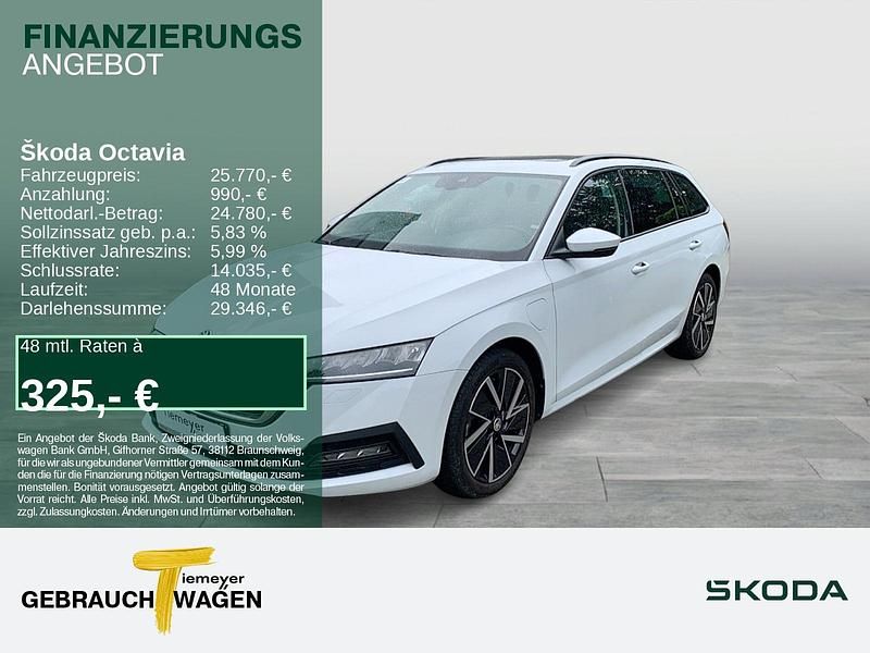 Weiß Gebraucht 2023 Skoda Octavia Ambition Kombi | 25.440 € (Fairer Preis) - Bild 1/4