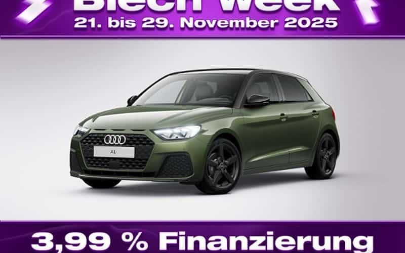 Distriktgrün metallic Gebraucht 2025 Audi A1 Sportback Ambiente Kleinwagen | 27.940 € (Fairer Preis) - Bild 1/4