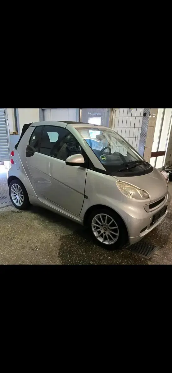 Gebraucht Smart ForTwo Cabrio 71 PS (52 kW) 2008 Silber Cabrio