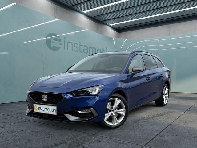 Gebraucht Seat Leon FR 204 PS (150 kW) 2021 Blau Van / Kleinbus
