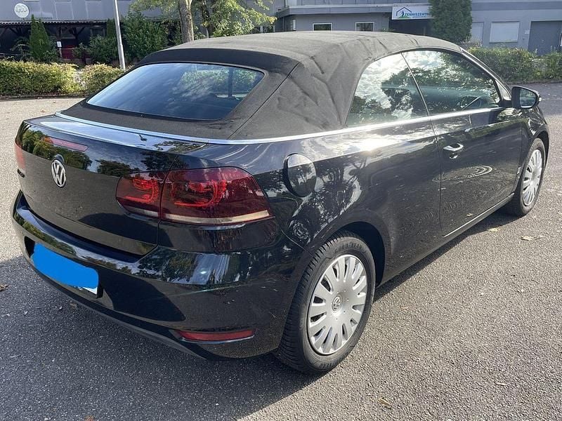 Gebraucht VW Golf Cabriolet 105 PS (77 kW) 2012 Schwarz Cabrio