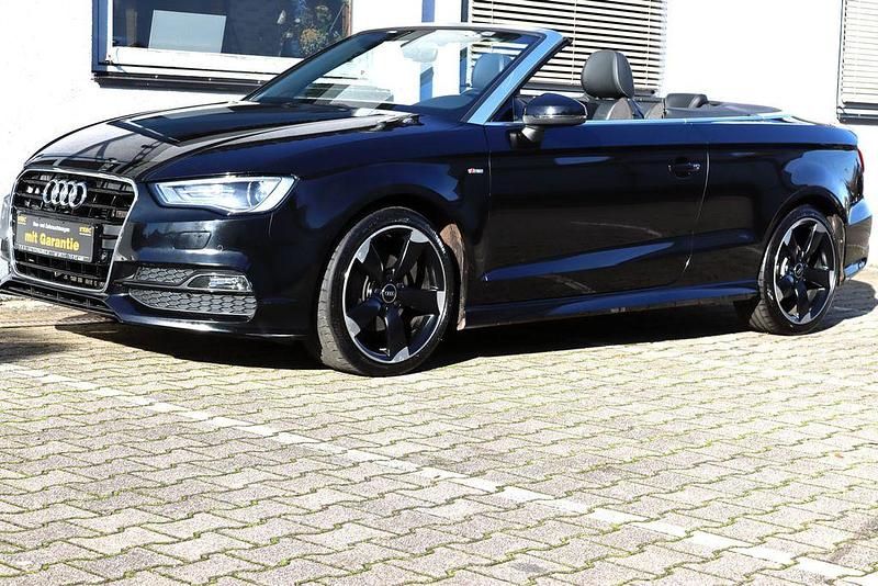 Mythosschwarz Gebraucht 2015 Audi A3 Cabriolet S-Line Cabrio | 15.890 € (Fairer Preis) - Bild 1/4