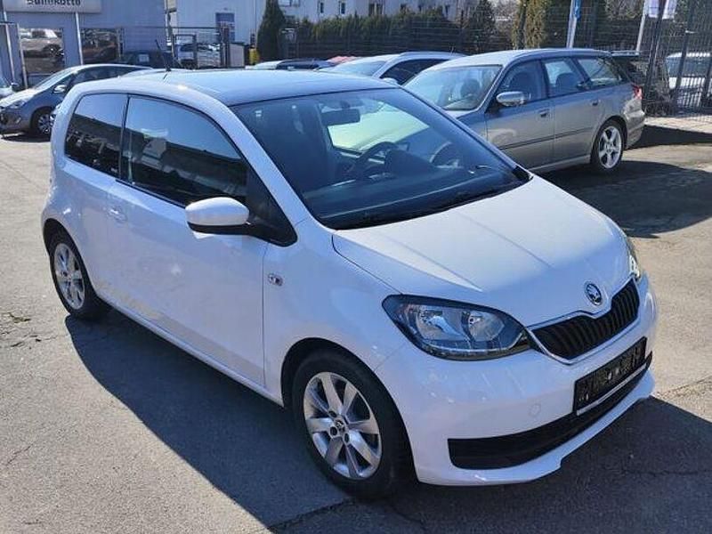 Gebraucht Skoda Citigo Clever 75 PS (55 kW) 2019 Weiß Kleinwagen