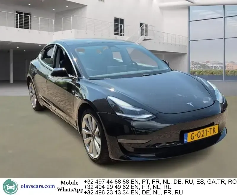 Gebraucht Tesla Model 3 Long Range AWD 258 kW (351 PS) 2019 Schwarz Limousine
