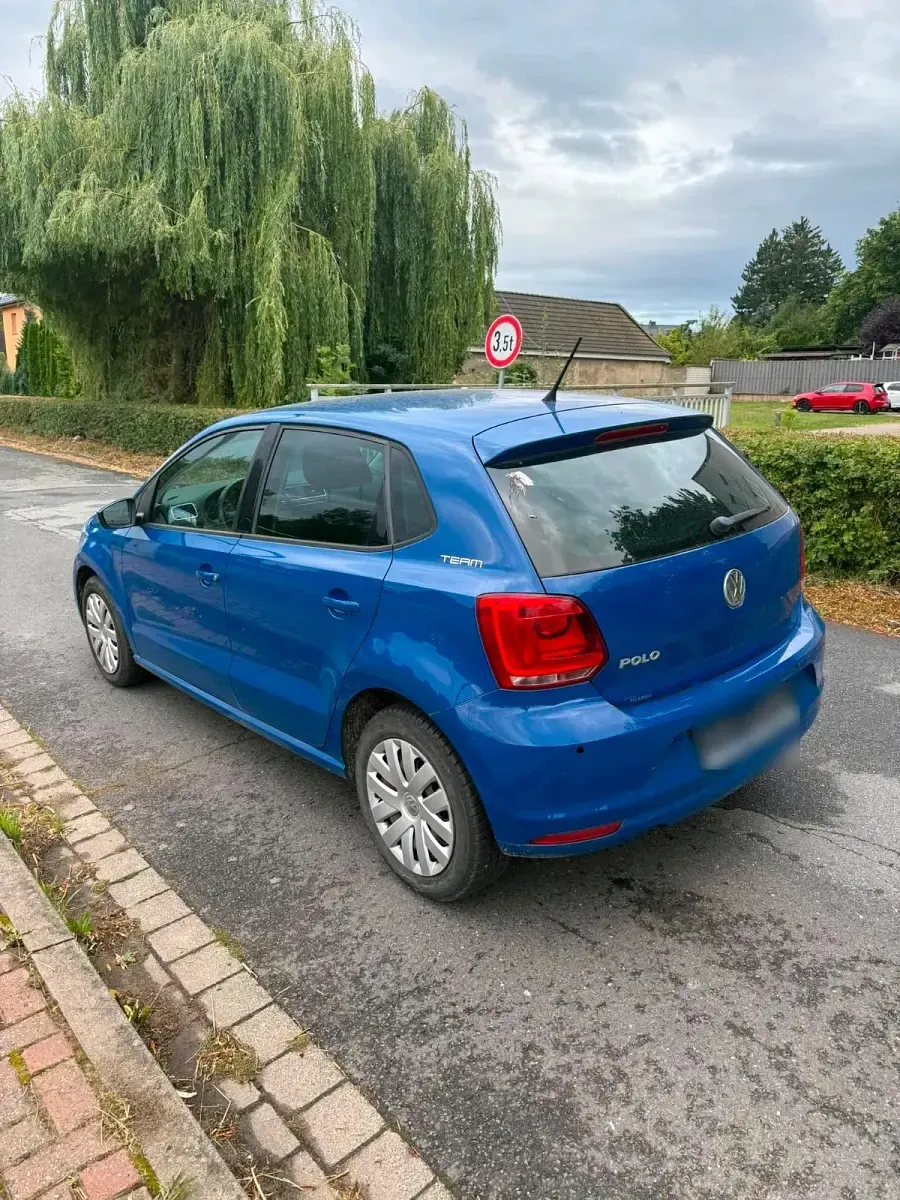 Gebraucht VW Polo Edition 69 PS (50 kW) 2010 Blau Kleinwagen