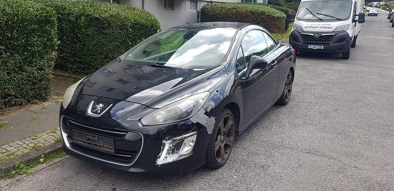 Schwarz Gebraucht 2012 Peugeot 308 CC Allure Cabrio | 2.999 € (Fairer Preis) - Bild 1/4