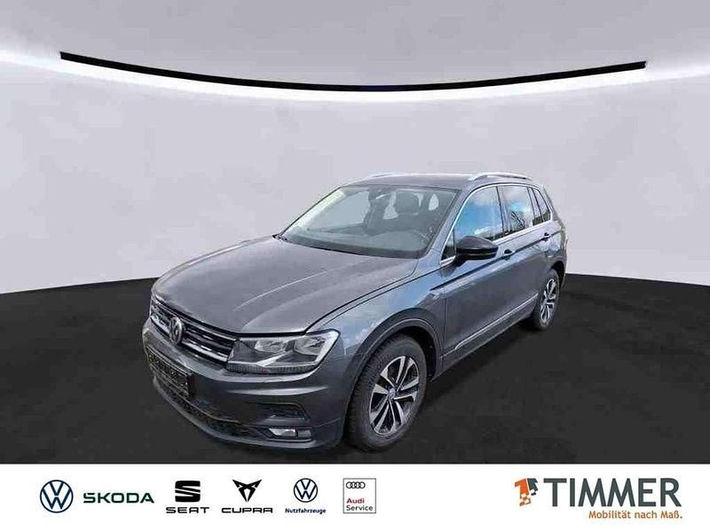 Indiumgrau metallic Gebraucht 2019 VW Tiguan IQ Drive SUV | 24.880 € (Fairer Preis) - Bild 1/3